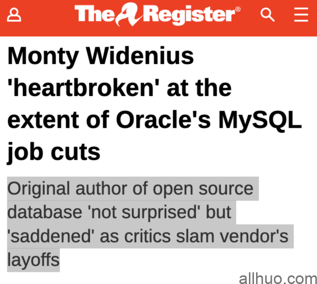 Oracle 裁撤 MySQL 团队,我们是该选择其他替代品?-临风且听 Oracle 裁撤 MySQL 团队,我们是该选择其他替代品?-临风且听